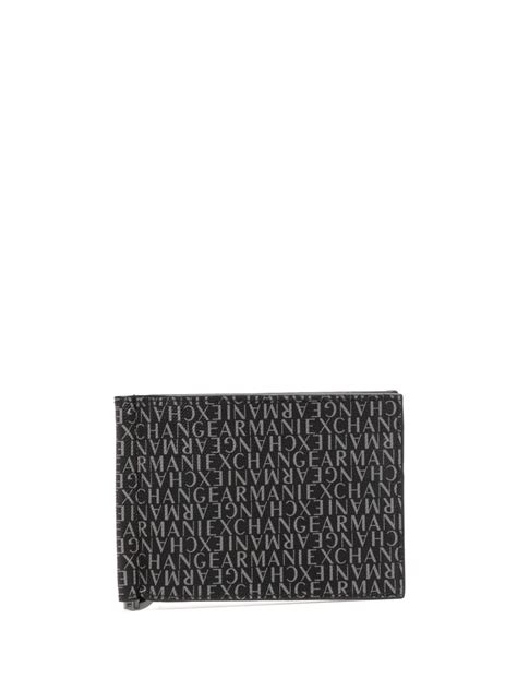 farfetch armani exchange wallet